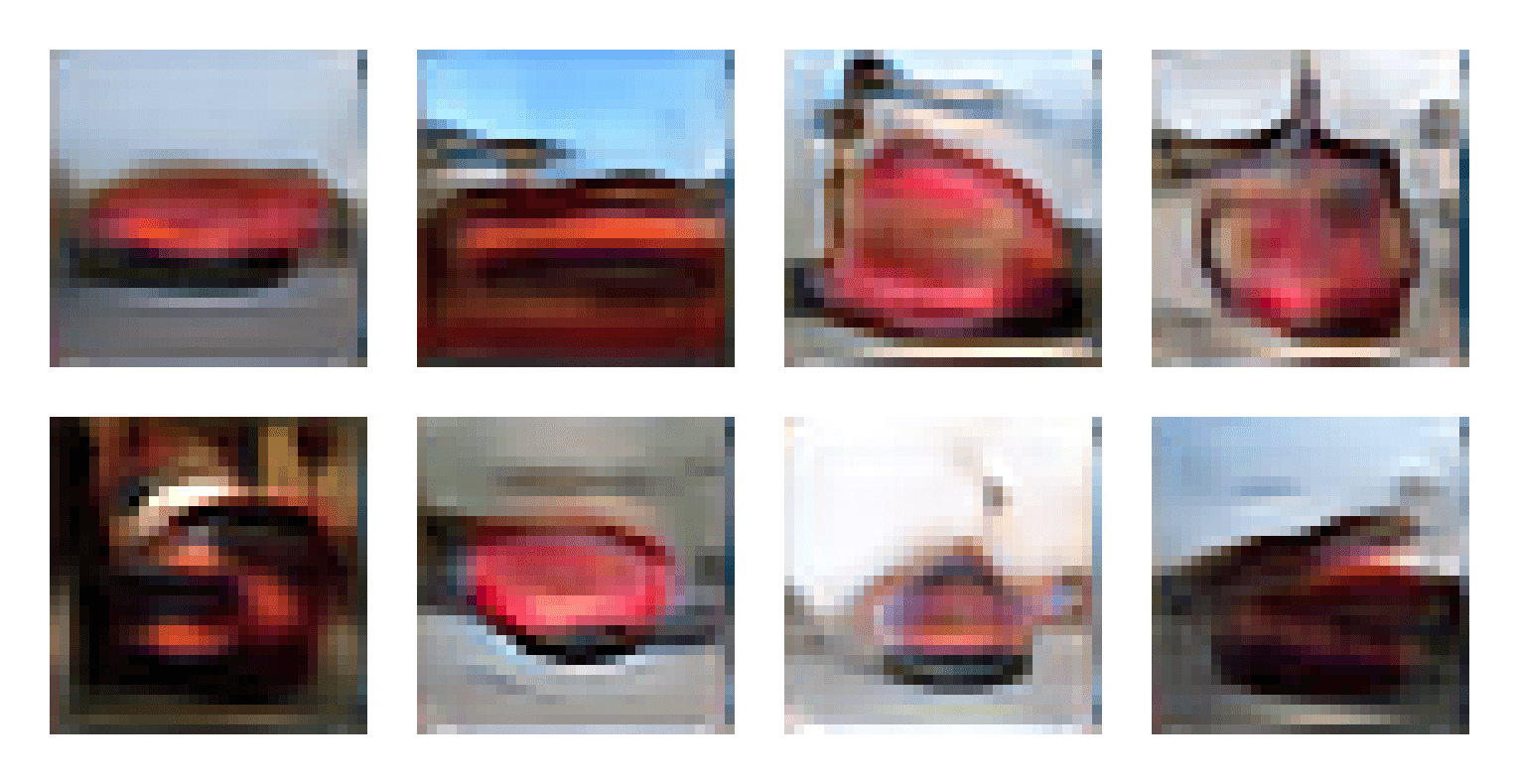 “a red schoolbus parked in a parking lot”